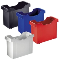 LEITZ Hängeregistraturboxen Uni-Box Hängemappenbox grau bis DIN A4 39, 5 x 17, 0 x 27, 3 cm