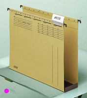 LEITZ Hängesammler Alpha Haengesammler 15 Stck DIN A4 6 cm Braun