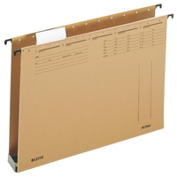 LEITZ Hängesammler Alpha Haengesammler 25st 4, 0 DIN A4 4 cm Braun