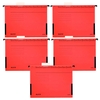 LEITZ Hängetasche ALPHA 1986 rot - 5 Stück