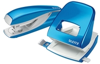 Leitz Locher-Hefter-Set WOW bu