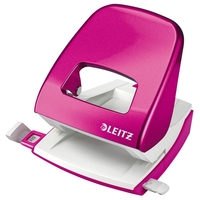 LEITZ Locher NeXXt 5008 WOW - pink-metallic