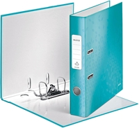 LEITZ Ordner 5 cm DIN A4 Karton eisblau