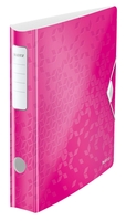 LEITZ Ordner 6.5 cm DIN A4 Kunststoff pink
