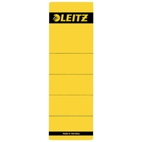 LEITZ Ordneretiketten 1642 gelb für 8, 0 cm Rückenbreite - 10 Stück
