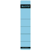 LEITZ Ordneretiketten 1643 blau für 5, 2 cm Rückenbreite - 10 Stück