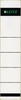 LEITZ Ordneretiketten 1643 grau 192 x 39 mm - 10 Etiketten