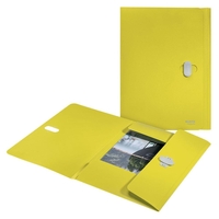 LEITZ Sammelmappen Leitz Dokumentenm.A4 PP gb 1St DIN A4 gelb