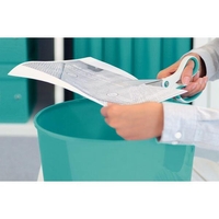 LEITZ Scheren LEITZ WOW Titan Schere, eisblau 20.5 cm eisblau-metallic