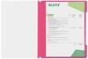 LEITZ Schnellhefter Leitz Schnellhefter PVC A4,  pk DIN A4 PVC pink