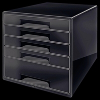 LEITZ Schubladenboxen Box Cube Duo Colour sz 5S 5253-10-95 DIN A4 28, 7 x 36, 3 x 27, 0 cm