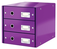 LEITZ Schubladenboxen Click & Store 6048-00-62 DIN A4 29, 0 x 36, 0 x 28, 3 cm
