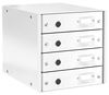 LEITZ Schubladenboxen Click&store Schubl-Set 4f.weiß 6049-00-01 DIN A4 29, 0 x 36, 0 x 28, 3 cm