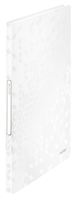 LEITZ Sichtbuch LEITZ Sichtbuch WOW 40 Hü wß DIN A4 weiß-metallic