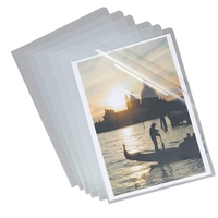 LEITZ Sichthüllen 4060 DIN A4 transparent genarbt 0, 17 mm - 100 Stück