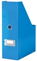 LEITZ Stehsammler LEITZ Stehsammler blaumetallic 6047-00-36 DIN A4 Karton,  1.200 g/qm Blau
