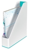 LEITZ Stehsammler Stehsammler Duo Colour eisblau 5362-10-51 DIN A4 Polystyrol weiß