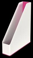 LEITZ Stehsammler Stehsammler WOW Duo Colour pk 5362-10-23 DIN A4 Polystyrol weiß