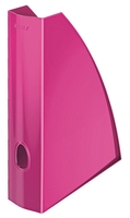LEITZ Stehsammler Stehsammler WOW pinkmetallic 5277-10-23 DIN A4 Polystyrol Pink