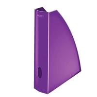 LEITZ Stehsammler Stehsammler WOW violett-Metall 5277-10-62 DIN A4 Polystyrol Lila
