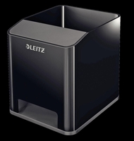 LEITZ Stiftehalter LEITZ Köcher Duo Colour sz 9, 0 x 10, 1 x 10, 0 cm Schwarz