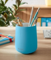 LEITZ Stiftehalter Leitz Stifteköcher Cosy blau 8, 7 x 8, 7 x 10, 8 cm Blau