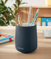 LEITZ Stiftehalter Leitz Stifteköcher Cosy grau 8, 7 x 8, 7 x 10, 8 cm Grau
