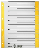LEITZ Trennblätter Trennblätter, 100 St. gelb 230 g/m² gelb