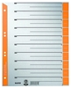 LEITZ Trennblätter Trennblätter, 100 St. orange 230 g/m² orange