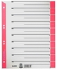 LEITZ Trennblätter Trennblätter, 100 St. rot 230 g/m² rot