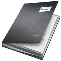 LEITZ Unterschriftenmappe 5700 20 Fächer - schwarz