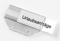 LEITZ Vollsichtreiter Ersatz-Vollsichtreiter 50 Stck Transparent