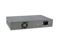 LevelOne Switch 12 Gigabit Ethernet-Ports mit 8 PoE-Ports 150W,  2 Gigabit-Ports,  2 Gigabit SFP (GEP-1221)