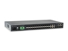 LevelOne Switch Kilby 28 Gigabit Fiber-Ports mit 20 Gigabit Fiber-Ports,  4 10Gbe SFP+,  4 Gigabit RJ45/SFP-Ports
