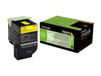Lexmark Original 702HYE Toner gelb 3.000 Seiten (70C2HYE) für CS310dn/n,  CS410dn/dtn/n,  CS510de/dte