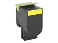 Lexmark Original 802HY Toner gelb 3.000 Seiten (80C2HY0) fürCX410e/de/dte,  CX510de/dhe/dthe