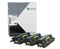 Lexmark Original Entwickler- und Fotoleitereinheit-Kit cyan,  magenta,  gelb (72K0F50) für CS82x,  CX8xx