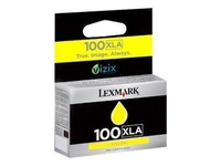 Lexmark Original Nr. 100XLA Druckerpatrone gelb 600 Seiten (14N1095E) für Genesis S815,  Impact S305,  Interact S605,  S606
