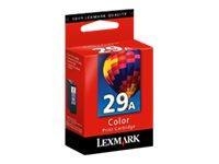 Lexmark Original Nr. 29A Druckerpatrone cyan magenta gelb 150Seiten (18C1529E) für X2500,  X2510,  X2530,  X2550,  X5490