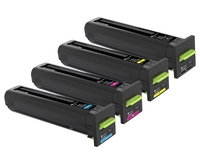 Lexmark Original Toner - 4er Multipack für CS820de/dte/dtfe,  CX820de/dtfe,  CX825dte/dtfe/de