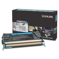 Lexmark Original Toner cyan 10.000 Seiten (C748H1CG) für C748de/dte/e