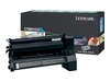 Lexmark Original Toner cyan 10.000 Seiten (C780H1CG) für C780dn/dtn/n,  C782dn/dtn/n,  X782e