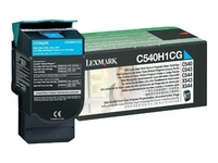 Lexmark Original Toner cyan 2.000 Seiten (C540H1CG) für C540n,  C543dn,  C544dn/dtn/dw/n,  C546dtn,  X543dn,  X544dn/dtn/n/dw