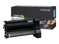 Lexmark Original Toner gelb 10.000 Seiten (C780H1YG) für C780dn/dtn/n,  C782dn/dtn/n,  X782e