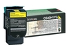 Lexmark Original Toner gelb 2.000 Seiten (C540H1YG) für C540n,  C543dn,  C544dn/dtn/dw/n,  X543dn,  X544dn/dtn/n/dw,  X546dtn