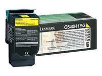 Lexmark Original Toner gelb 2.000 Seiten (C540H1YG) für C540n,  C543dn,  C544dn/dtn/dw/n,  X543dn,  X544dn/dtn/n/dw,  X546dtn