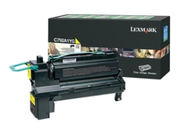 Lexmark Original Toner gelb 6.000 Seiten (C792A1YG) für C792de/dhe/dte/e,  X792de/dte/dtfe/dtme/dtpe/dtse
