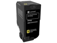 Lexmark Original Toner gelb für 12.000 Seiten (74C2HYE) für CS725de/dte