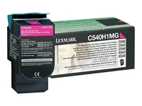 Lexmark Original Toner magenta 2.000 Seiten (C540H1MG) für C540n,  C543dn,  C544dn/dtn/dw/n,  C546dtn,  X543dn