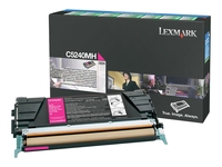 Lexmark Original Toner magenta 5.000 Seiten (C5240MH) für C524/dn/dtn/n,  C532dn/n,  C534dn/dtn/n